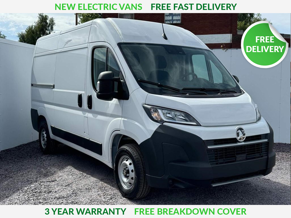 Vauxhall Movano 200kW 110kWh H2 Van Prime Auto